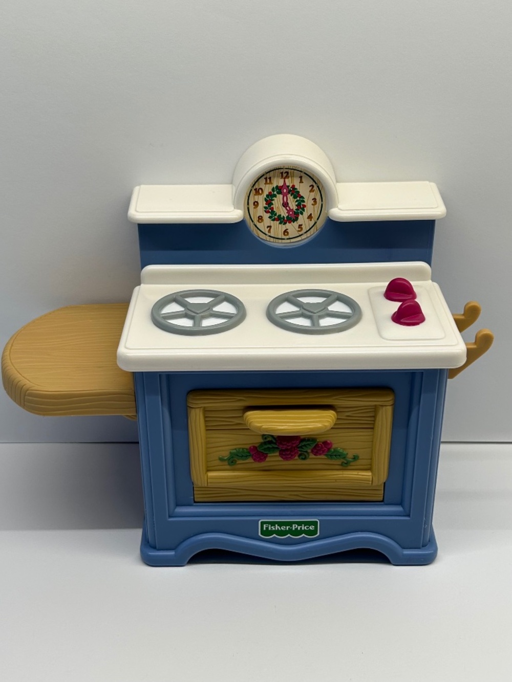 Vintage 90s Fisher Price Briarberry Bears Furniture Stove (93F)